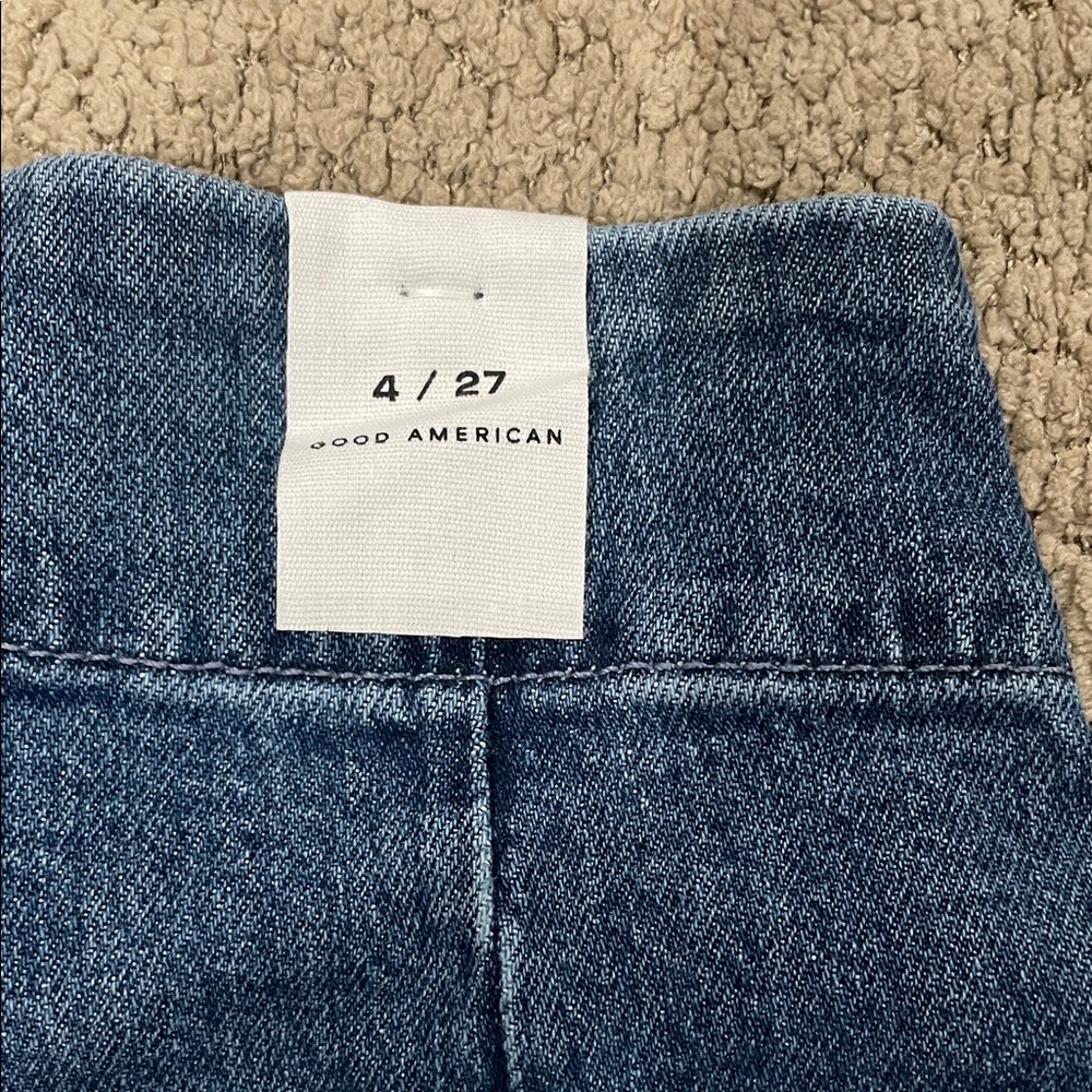 Good American High Rise Blue Jeans - Picture 6 of 8